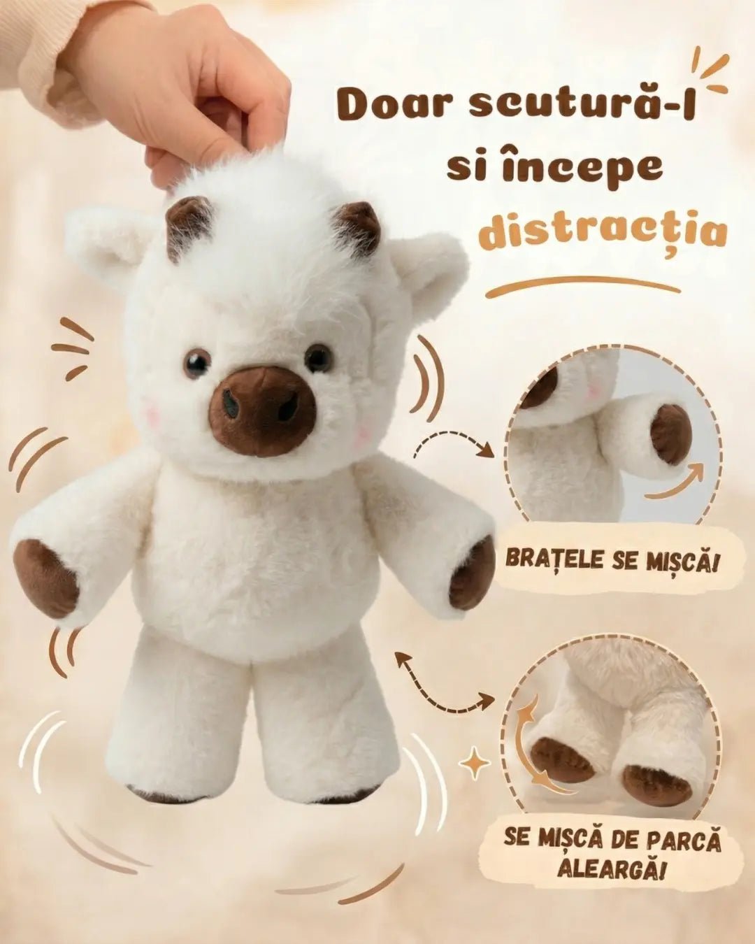 Tiny Runners™ - Prietenii pufoși care aleargă - FluffyCuddle - 