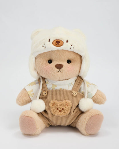 Ursulet Handmade Premium cu Hainute Personalizabile - FluffyCuddle - 