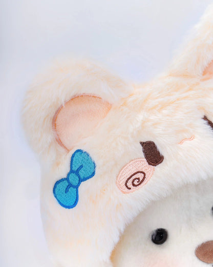 Ursulet Handmade Premium cu Hainute Personalizabile - FluffyCuddle - 